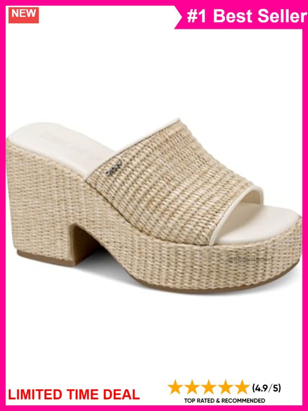 Platform Espadrille Sandal Peep Toe Ankle Strap Casual